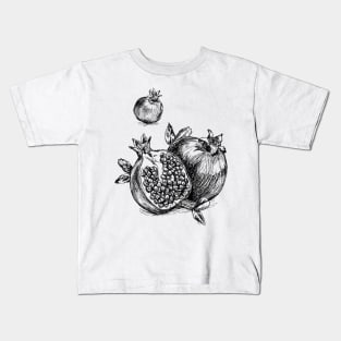 Pomegranate image Kids T-Shirt
